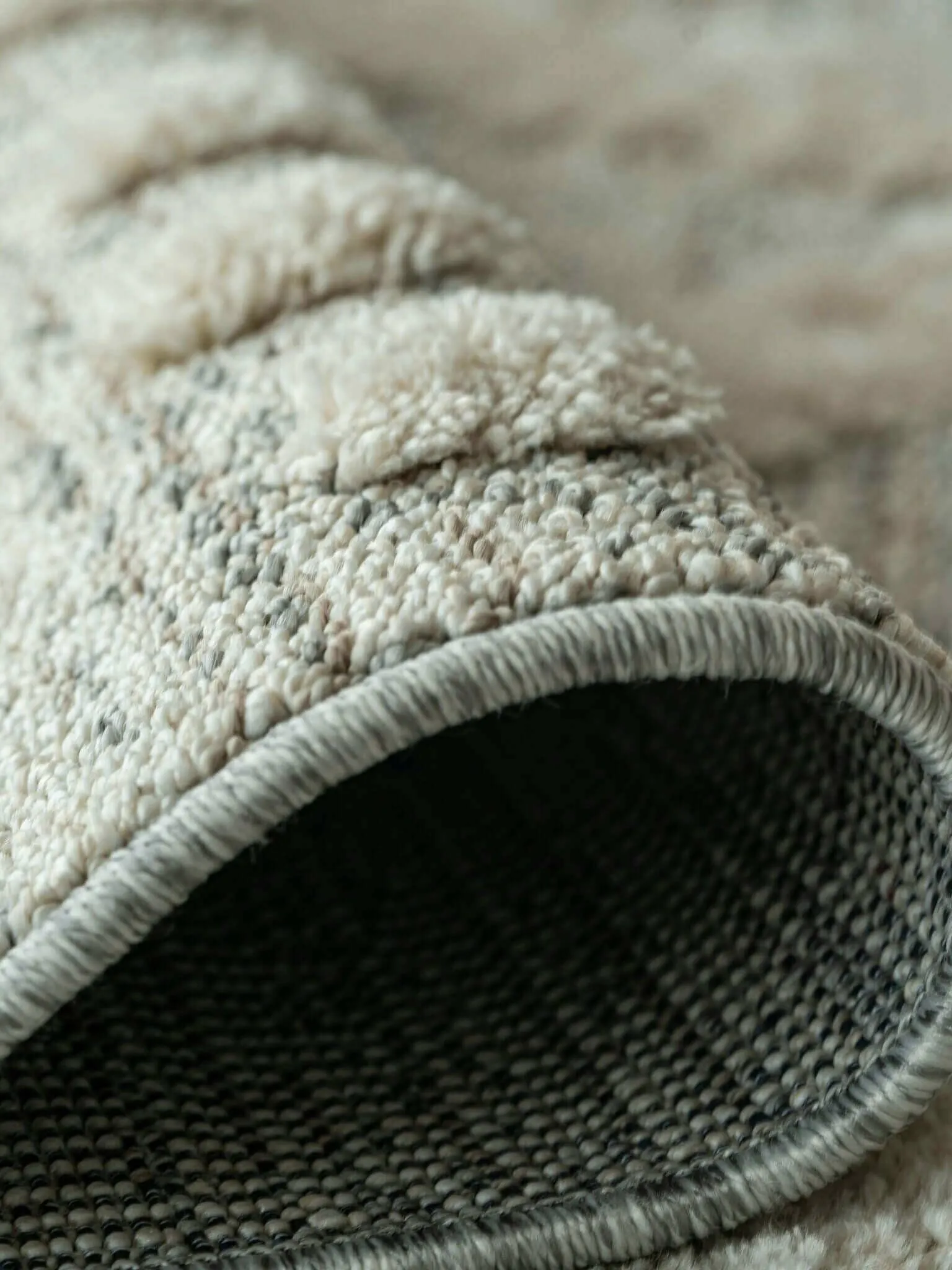 An assortment of eco-friendly rugs.